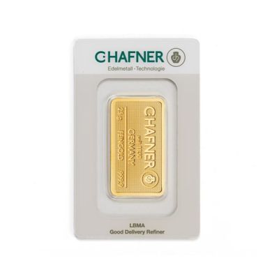 Złota Sztabka 25g C.Hafner